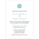 Circle Initials Wedding Invitations Image 4 of 8